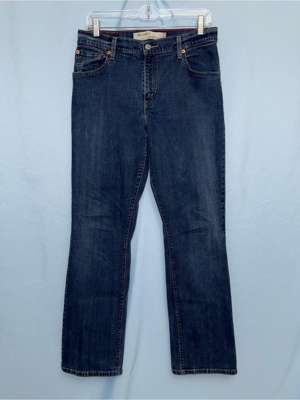 Levi’s 550 Relaxed Boot Cut Jeans – Women’s Size 6M – Dark Wash - Picture 2 of 7